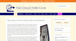 Desktop Screenshot of collectorsclub.org