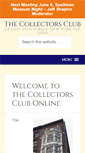 Mobile Screenshot of collectorsclub.org